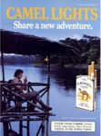 1987 Camel Lights. Share a new adventure