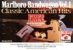 1988 Marlboro Bandwagon Vol.1 Classic American Hits. Free With 10 Marlboro Pack Tops