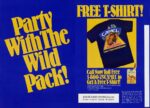 1988 Party With The Wild Pack! Free T-Shirt! Camel
