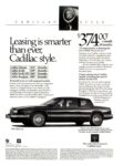 1989 Cadillac Eldorado. Leasing is smarter than ever, Cadillac style