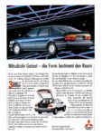 1989 Mitsubishi Galant - die Form bestimmt den Raum
