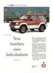 1992 Mitsubishi Pajero 2500 Turbo Diesel GLS. Neue Ansichten eines Individualisten