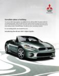 2007 Mitsubishi Eclipes Spyder. Sensible takes a holiday