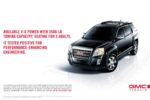 2010 GMC Terrain. Available V-6 Power With 3500-LB Towing Capacity, Seating For 5 Adults