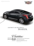 2014 Cadillac ELR Coupe. Electricity Has The Capacity To Stun