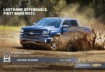 2016 Chevrolet Chevy Silverado. Last Name Dependable. First Name Most