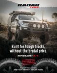 2025 Radar Tyres. Built for tough tracks, without the brutal price
