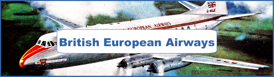 British European Airways Poster and Ad Collection