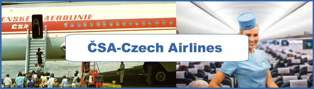 Czech Airlines Poster and Ad Collection