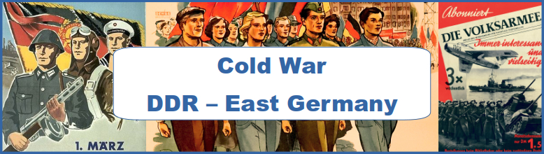 East Germany Cold War Propaganda Posters