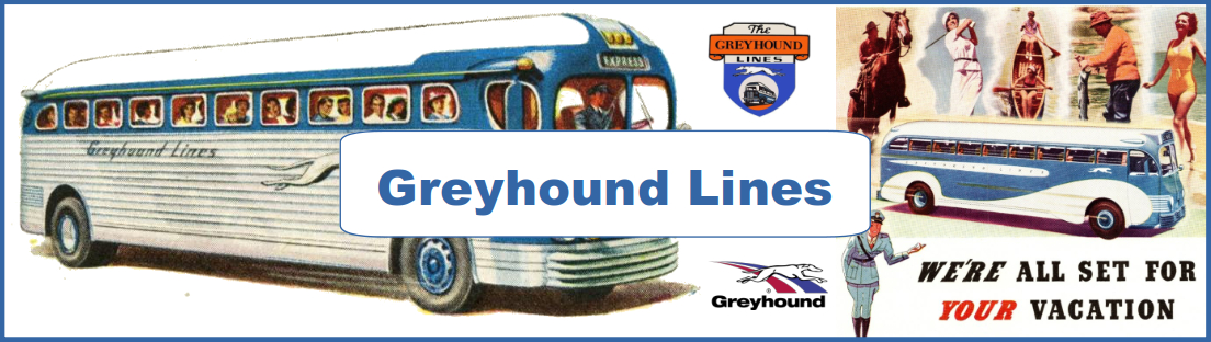 Greyhound Lines Poster and Ad Collection
