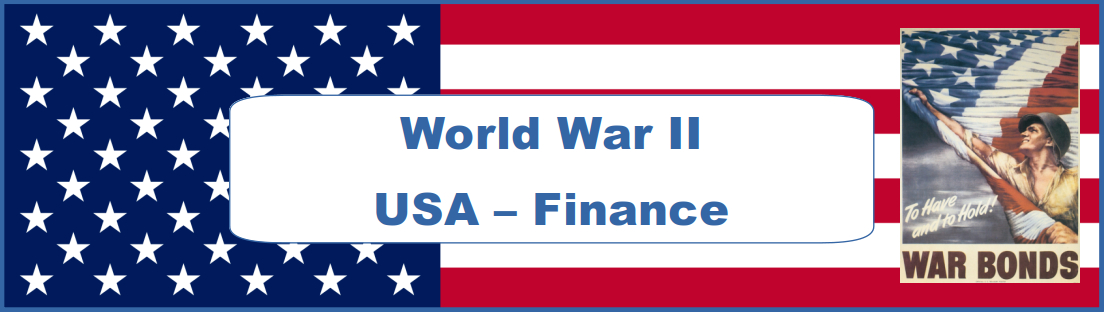 WW2 USA Finance Propaganda Collection