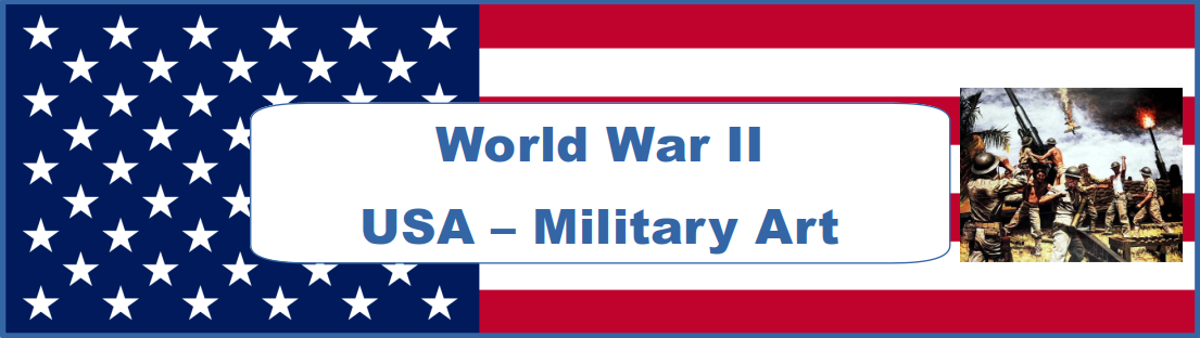 WW2 USA Military Art