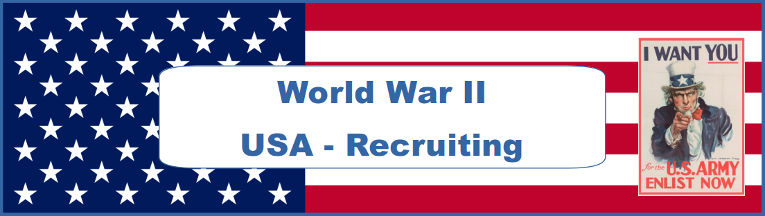WW2 USA Recruiting Propaganda Collection