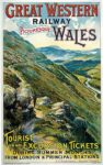 1902 Great Western Railway. Picturesque Wales