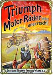 1907 Triumph Motor-Räder bleiben unerreicht!