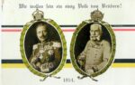 1914 Wir wollen sein ein einig Volk von Brüdern!