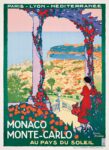 1922 PLM Monaco. Monte-Carlo Au Pays Du Soleil