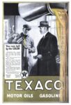 1923 You can tell by the Color. Texaco Motor Oils Gasoline
