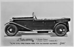 1928 Alfa Romeo 15-60 6 Cyl. Open Touring Model (U.K. postcard)