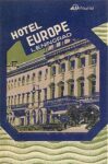 1930s Hotel Europe Leningrad. Intourist