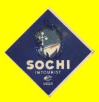 1930's Sochi Intourist USSR
