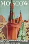 1934 Moscow. Tours To USSR Arranged By Intourist