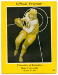 1934 Official Program. University of Tennessee vs Duke University
