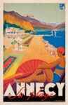 1935 PLM Annecy la plage
