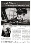 1936 '... and Mister, we recommend Distilled oil' Havoline