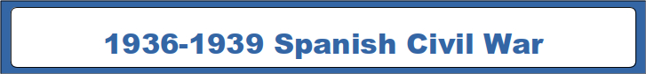 1936-1939 Spanish Civil War