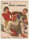 1936 Duke vs North Carolina. Kenan Stadium