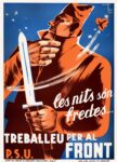 1936 les nits son fredes... Treballeu Per Al Front. P.S.U.
