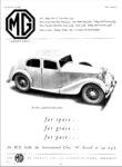 1937 MG 1-1/2 Litre Saloon, for space.. for grace.. for pace