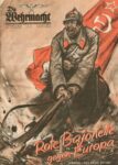 1937 nr. 27 Die Wehrmacht. Rote Bajonette gegen Europa. Spanien - Das Erste Opfer!