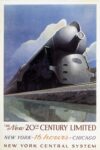 1938 The New 20th Century Limited. New York - 16 Hours - Chicago. New York Central System