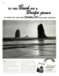 1938 To The Beach Or A Bridge game. Havoline