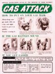 1939 Gas Attack. How To Put On Your Mask. If The Gas Rattles Sound. If You Get Gassed