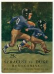 1939 Syracuse vs. Duke. Homecoming. Duke Stadium