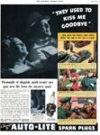 1940 ‘They Used To Kiss Me Goodbye’ Change to Auto-Lite Spark Plugs