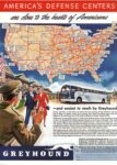 1941 America's Defense Centers are close to the hearts of Americans. Greyhound