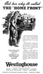 1942 Ask her why it's called The 'Home Front' Westinghouse