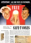 1942 Attention! All You Men In Uniform... Safe-T Cones