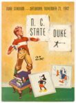 1942 Duke Stadium. N.C. State vs Duke