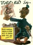 1942 Tokio Kid Say - Good Material Waste In Scrap Help To Saving Face For Jap. Thank You