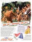 1943 Army Day - Crocodiles Keep Out! Cannon Towels