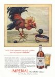 1943 Fire is fine in a gamecock - but not in a whiskey. That's why Imperial is 'velveted'