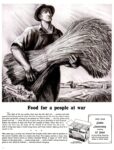 1943 Food for a people at war. Nabisco
