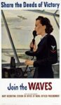 1943 Share the Deeds of Victory. Join the Waves
