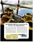 1943 'The Invisible Crew' puts Superhuman Life Into Every U.S. Fighting Machine. Bendix